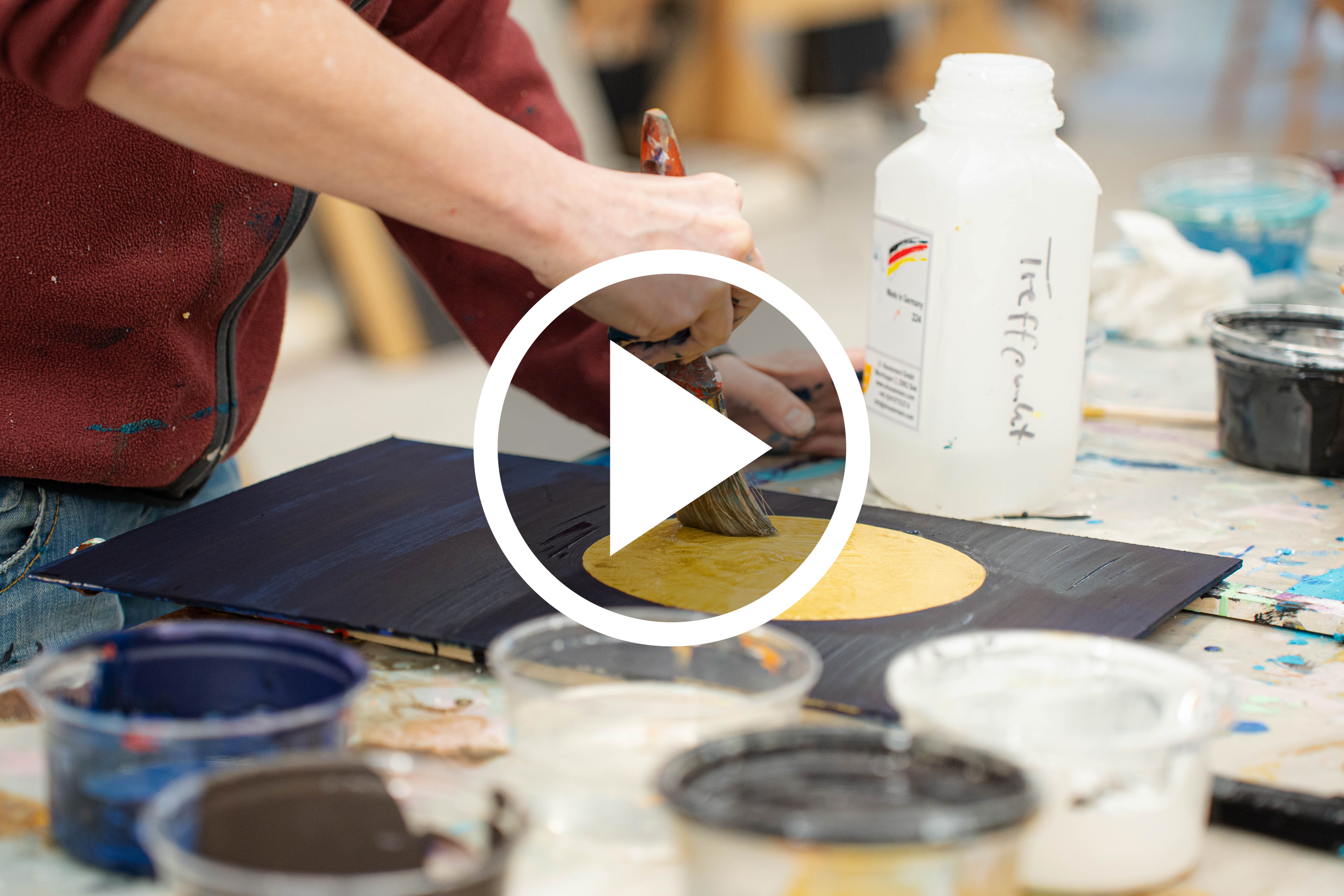 Malkurs Workshop Thalia Theater und VHS Hamburg